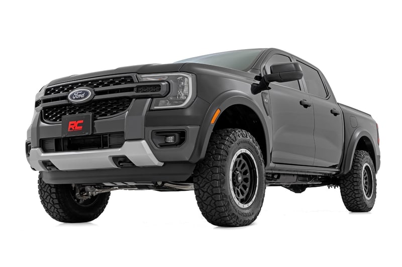 RC Sport Fender Flares | M7 Carbonized Gray | Ford Ranger 2WD/4WD (2024-2026) (manufacturer page)