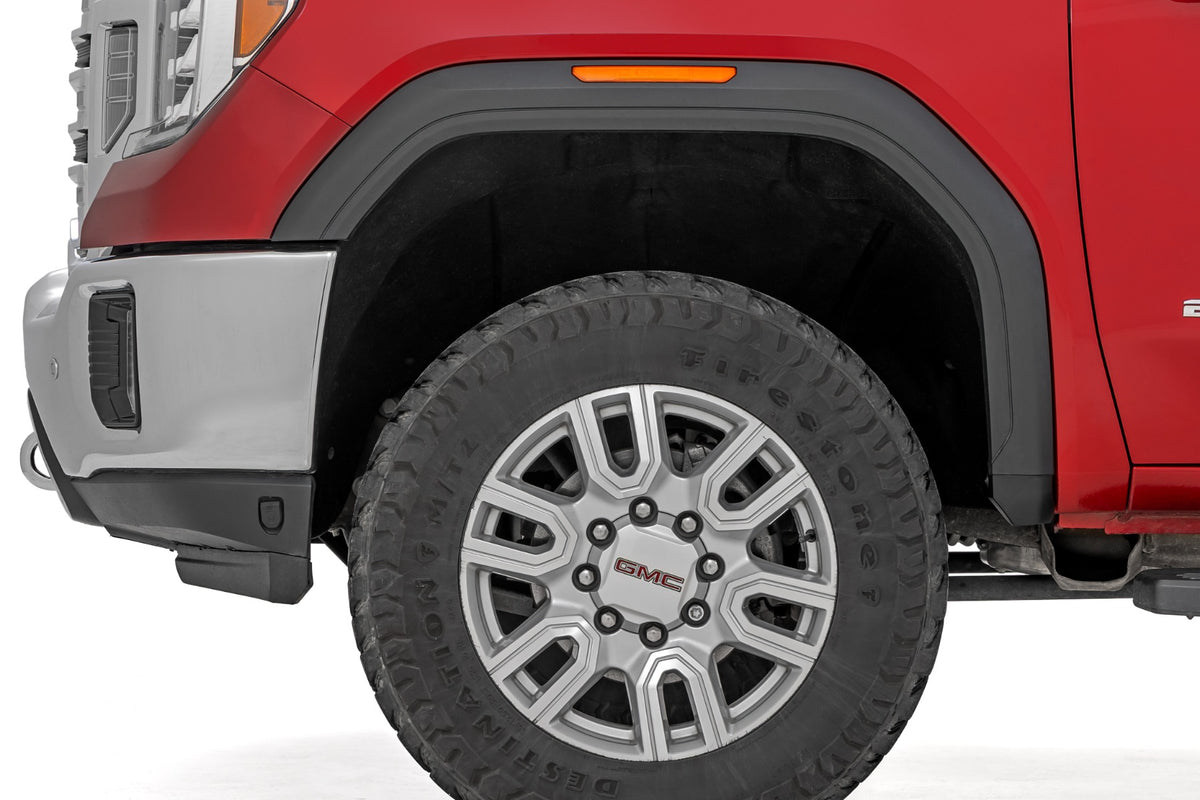 Mud Flap Delete | GMC Sierra 2500 HD/Sierra 3500 HD 2WD/4WD (2020-2026) - Fender Flares (Image 2 of 6)