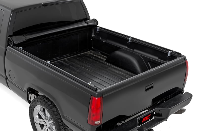 RC Soft Roll Up Bed Cover | 6'7" Bed | Chevy/GMC 1500 (00-06 & Classic) (manufacturer page)