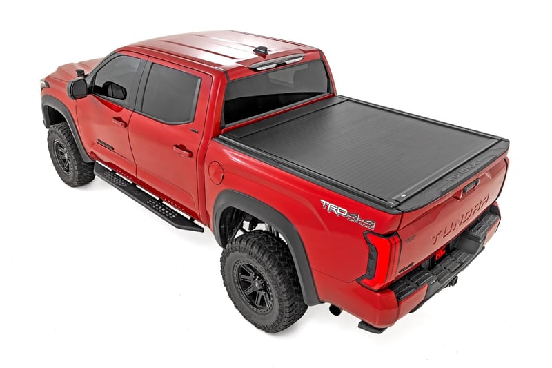 RC Powered Retractable Bed Cover | 5'7" Bed | Toyota Tundra 2WD/4WD (2022-2026) (manufacturer page)