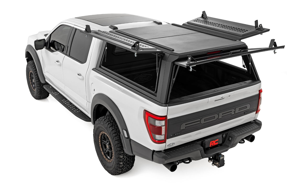 Rough Country RC-73400 Truck Bed Cap | Modular | 5'7" Bed | Ford F-150 2WD/4WD (2021-2026)