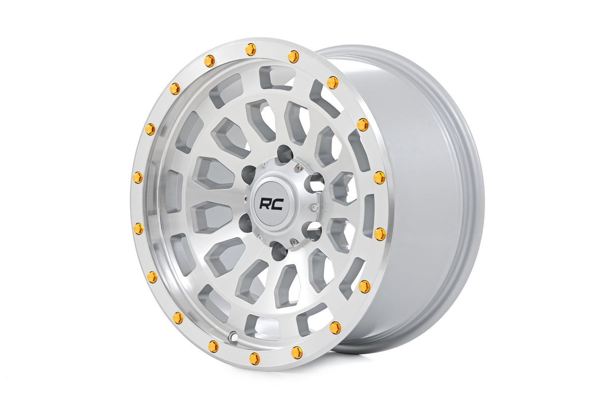 Rough Country 87 Series Wheel | Simulated Beadlock | Full Machine | 17x8.5 | 5x5 | +0mm - RC Wheels (Image 1 of 6)