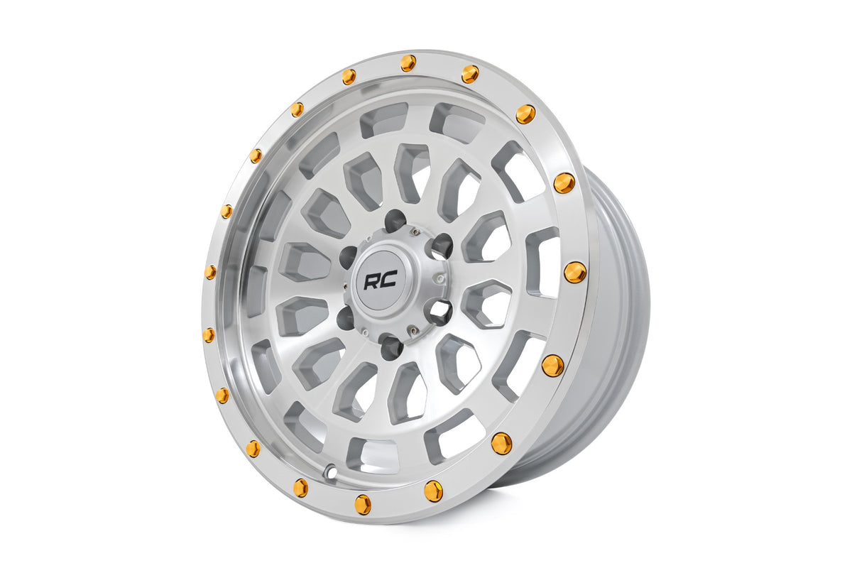 Rough Country 87 Series Wheel | Simulated Beadlock | Full Machine | 17x8.5 | 5x5 | +0mm - RC Wheels (Image 3 of 6)