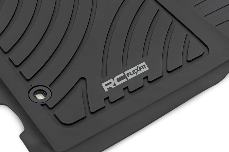 Flex-Fit Floor Mats | Front and Rear | Toyota Tacoma 2WD/4WD (2012-2015) - Interior & Mats (Image 2 of 3)