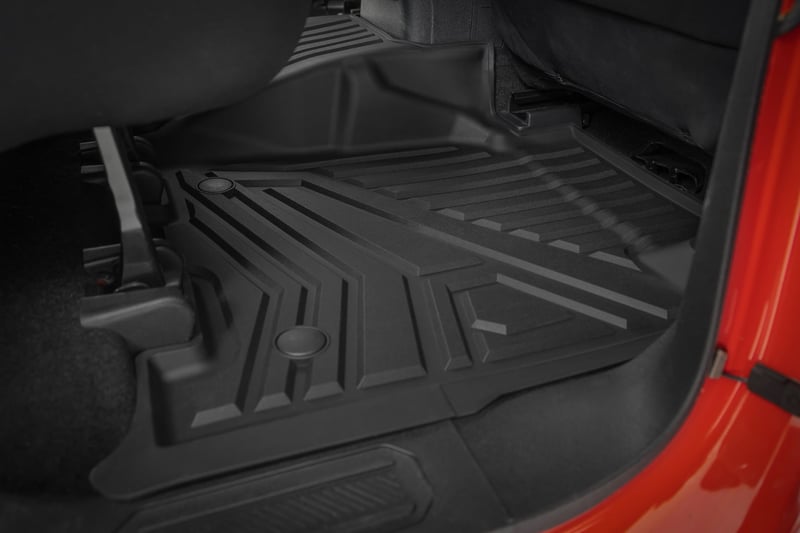 RC Floor Mats | Front & Rear | Ford Bronco 4WD (2021-2026) (manufacturer page)