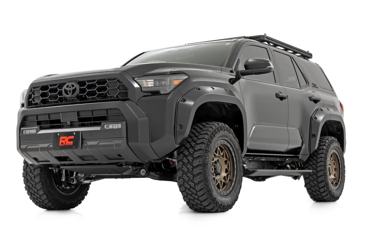 Rough Country ESR70900 Power Running Boards | HT-Series | Toyota 4Runner 2WD/4WD (2025-2026) - Studio View 3