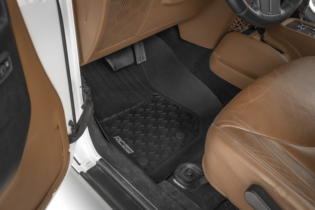 Floor Mats | FR | 4 Door | Jeep Wrangler Unlimited 4WD (2014-2018) - Interior & Mats (Image 2 of 4)