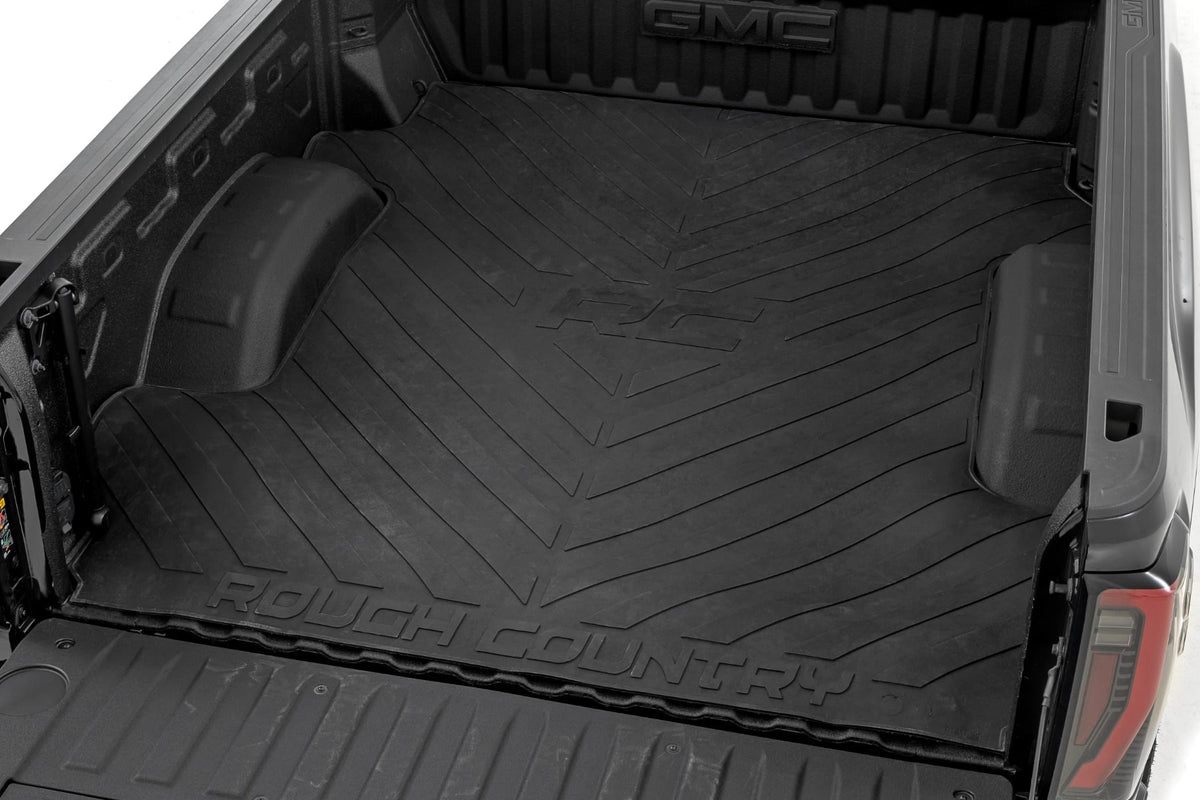 Bed Mat | 6'9" Bed | RC Logo | Chevy/GMC  Silverado/Sierra 2500HD/3500HD (20-26) - Cargo Management (Image 1 of 4)