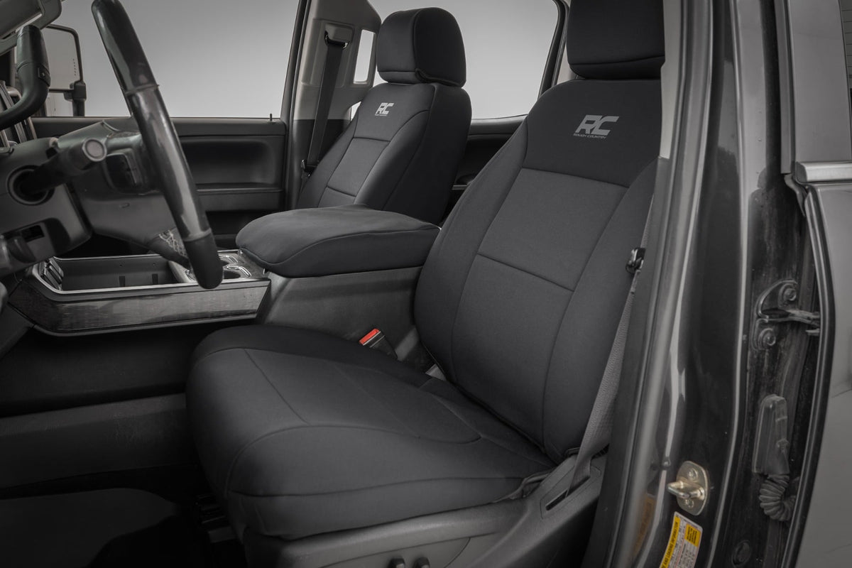 Seat Covers | FR Bucket & RR 60/40 Bench | Chevy/GMC 2500HD/3500HD (14-26) - Interior & Mats (Image 1 of 6)