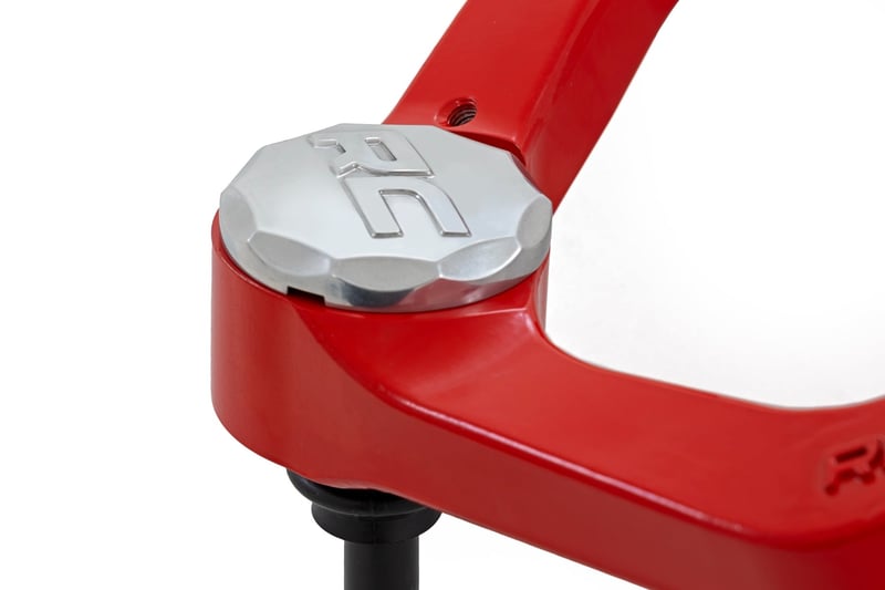 RC Polished Aluminum Ball Joint Caps | Pair | Control Arms (manufacturer page)
