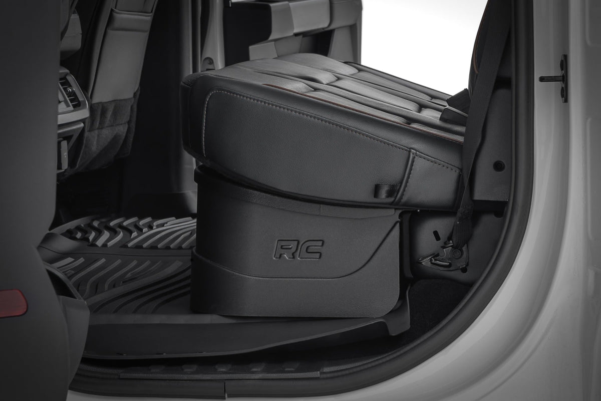 Under Seat Storage with Locking Lid | Ford F-150/F-250/F-350/Raptor  (15-26) - Cargo Management (Image 2 of 6)