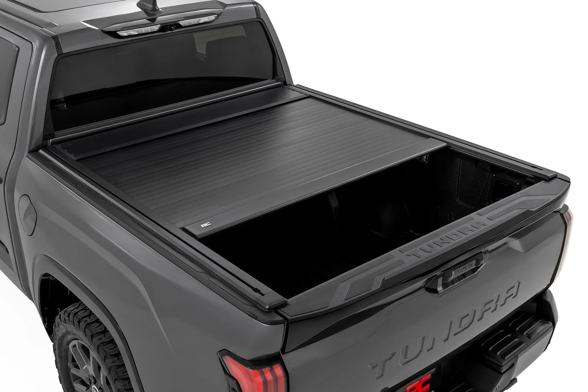 Manual Retractable Bed Cover | 5'7" Bed | Toyota Tundra 2WD/4WD (2022-2026) - Bed Covers (Image 2 of 6)