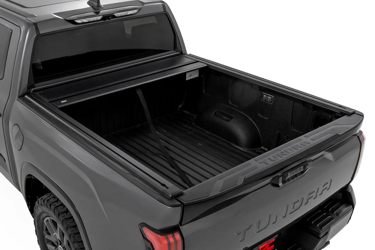 Manual Retractable Bed Cover | 5'7" Bed | Toyota Tundra 2WD/4WD (2022-2026) - Bed Covers (Image 3 of 6)