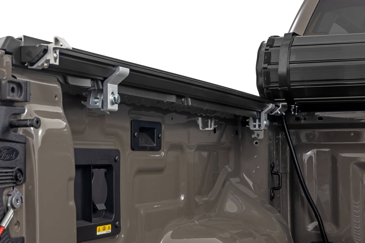 Rough Country 50210520 Hard Roll Up Bed Cover | 5' Bed | Ford Ranger 2WD/4WD (2024-2026) - Studio View 6