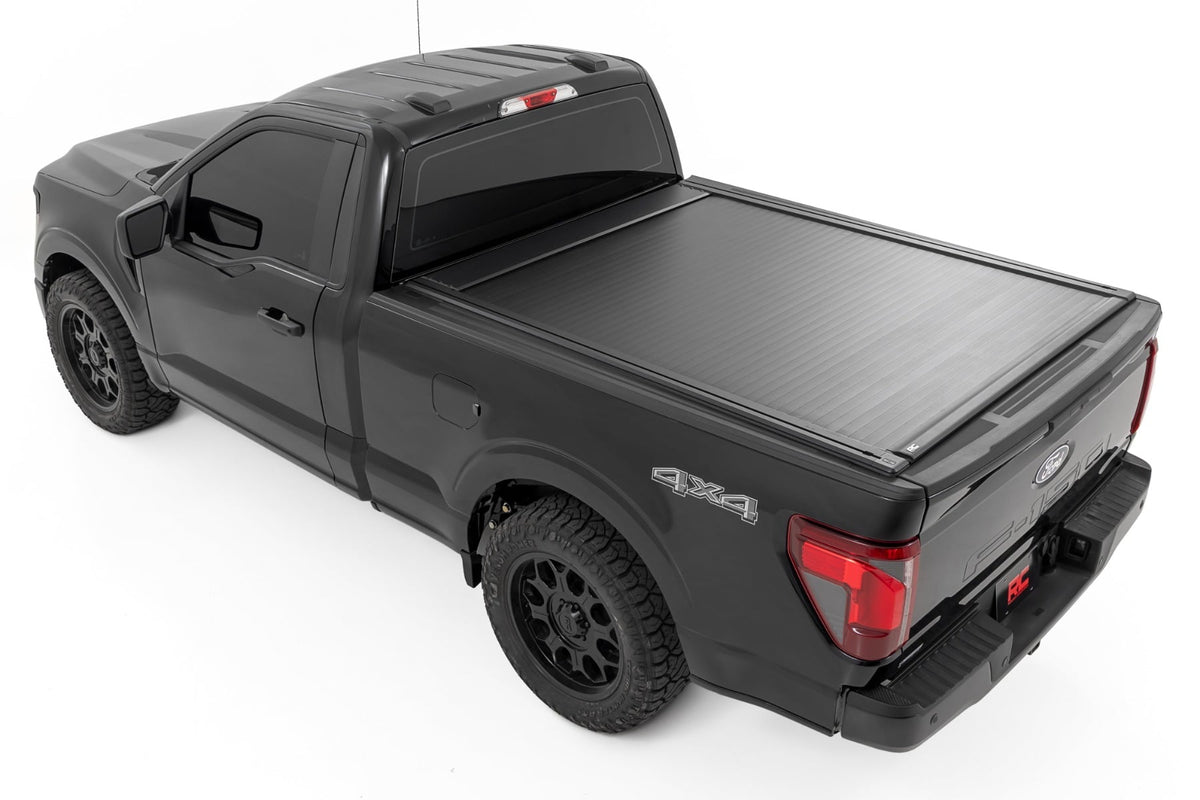 Powered Retractable Bed Cover | 6'7" Bed | Ford F-150 (15-26)/F-150 Lightning (22-26) - Bed Covers (Image 3 of 6)