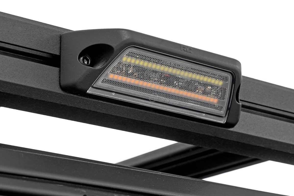 6 Inch LED Angled Light Pods | White/Amber | Pair - Lighting & Acc (Image 5 of 6)