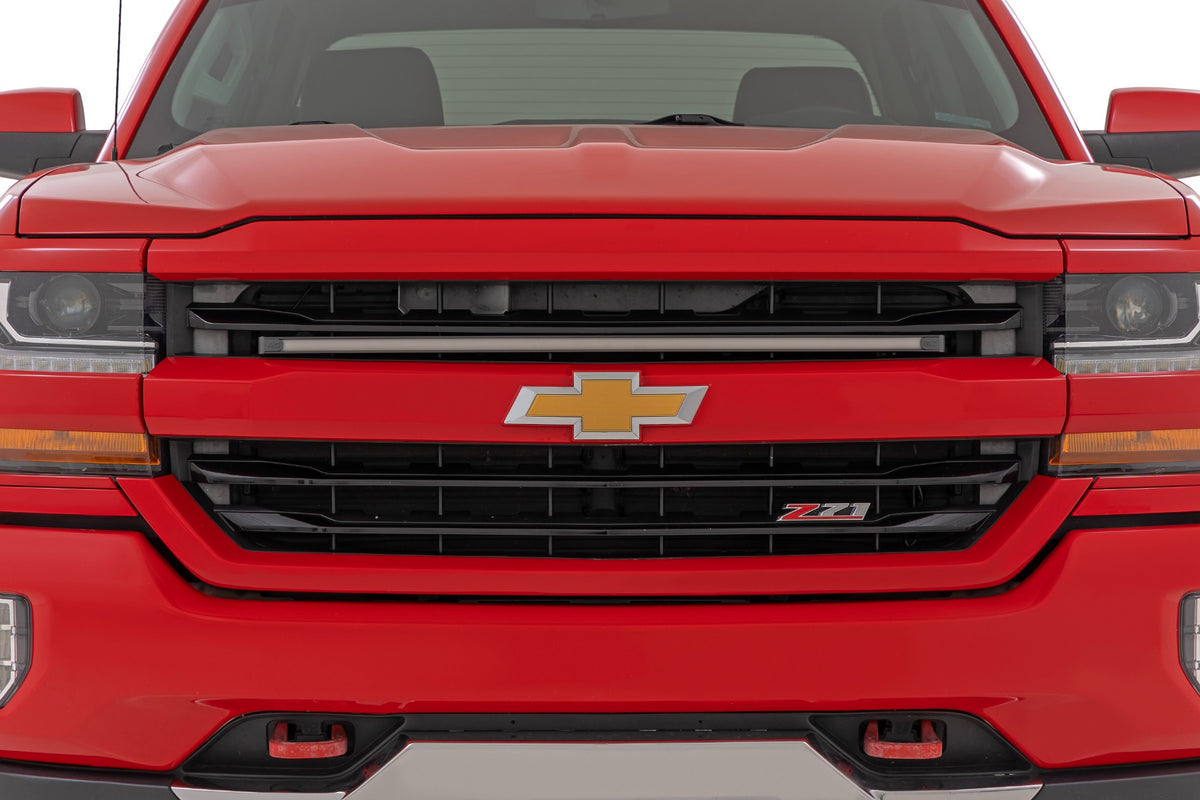 Rough Country 70992 LED Light Kit | Grille Mount | 30 Inch DRL | Chevy Silverado 1500 (16-18) - Image 5