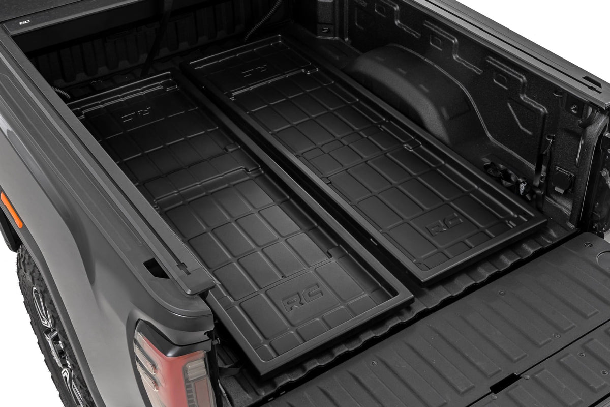 Slide-Out Truck Bed Cargo Trays | Fits 6'7"–6'10" Beds | Easy Tailgate Access - Cargo Management (Image 1 of 6)