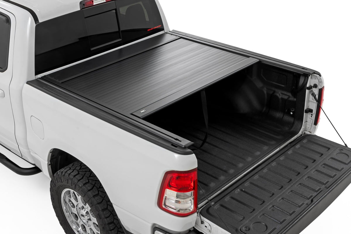 Manual Retractable Bed Cover | 5'7" Bed | Ram 1500 (19-26)/1500 TRX (21-24) - Bed Covers (Image 2 of 6)