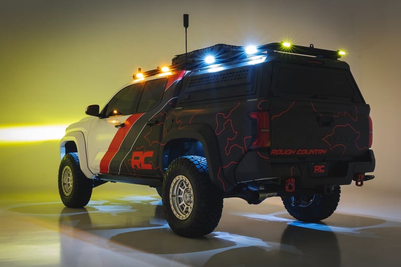 RC Roof Rack | Bed Cap | Toyota Tacoma 2WD/4WD (2024-2026) (manufacturer page)