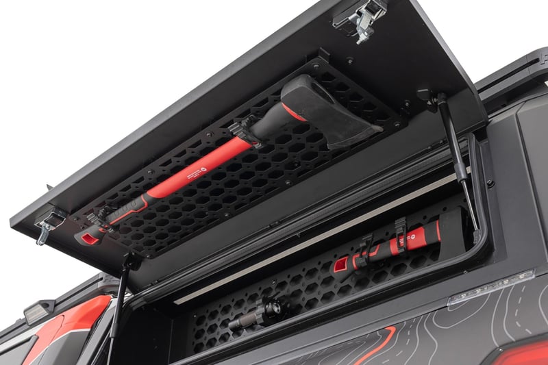 RC Molle Panel Kit | Bed Cap Door | Toyota Tacoma 2WD/4WD (2016-2026) (manufacturer page)