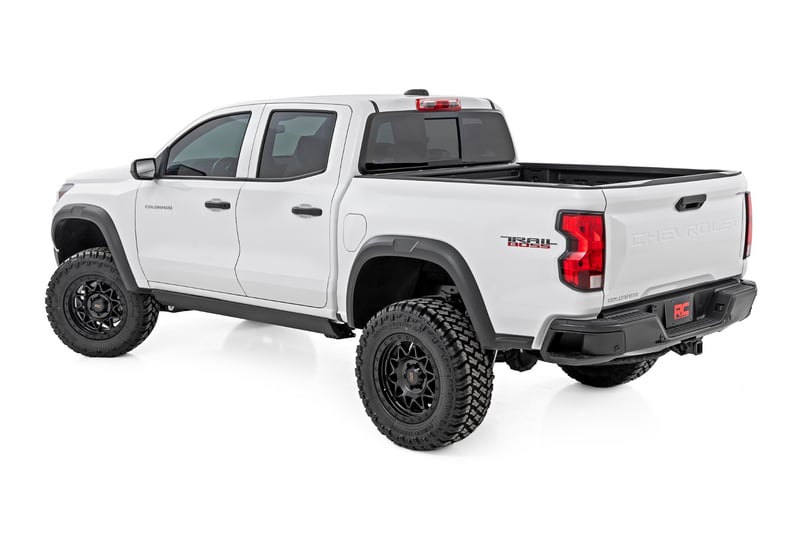 Rough Country 78 Series Wheel | Simulated Beadlock | Black | 18x9 | 5x5 | 0mm (manufacturer page)