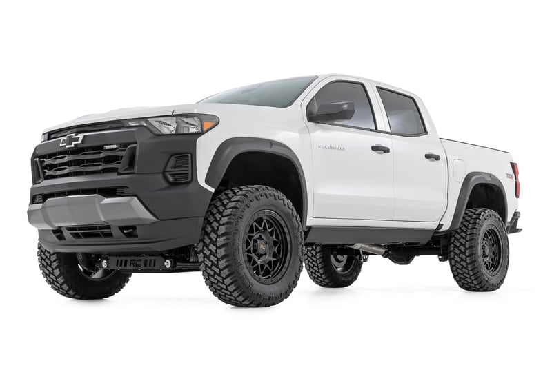 Rough Country 78 Series Wheel | Simulated Beadlock | Black | 18x9 | 6x5.5 | -12mm (manufacturer page)