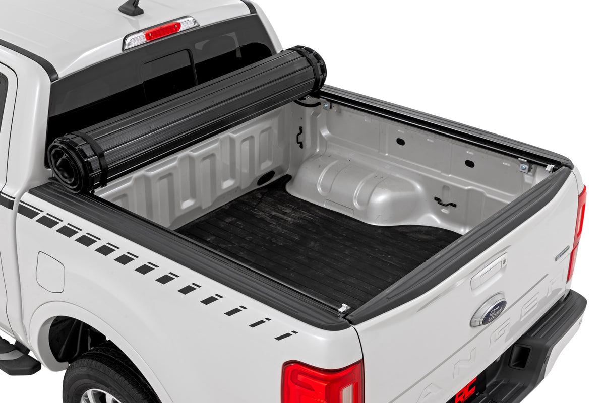 Rough Country 50219500 Hard Roll Up Bed Cover | 5' Bed | Ford Ranger 2WD/4WD (2019-2023) - Image 2