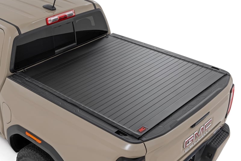 RC Hard Roll Up Bed Cover | 5' Bed | Chevy/GMC Canyon/Colorado 2WD/4WD (23-26) (manufacturer page)