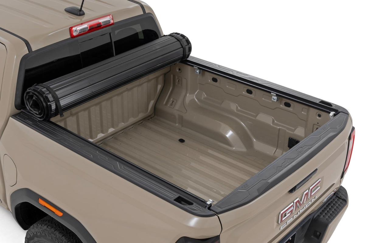 Hard Roll Up Bed Cover | 5' Bed | Chevy/GMC Canyon/Colorado 2WD/4WD (23-26) - Bed Covers (Image 2 of 6)