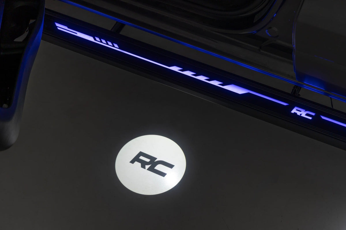 Rough Country 55009 Multi-Color LED Running Boards | Crew Cab | Ram 2500/3500 2WD/4WD (2011-2026) - Studio View 4