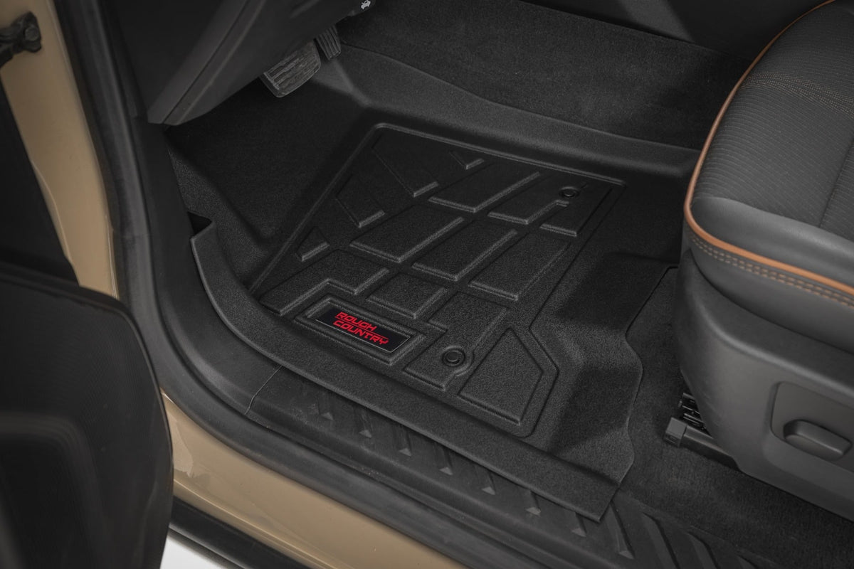 Rough Country M-2131 Floor Mats | FR | Crew | Chevy/GMC Canyon/Colorado 2WD/4WD (2023-2026) - Image 2