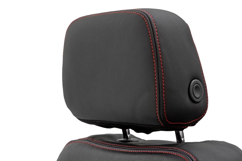 RC Leather Seat Covers | FR Bucket | RR 60/40 | Chevy/GMC Sierra 1500 (19-26)/Silverado 1500 (19-26) (manufacturer page)