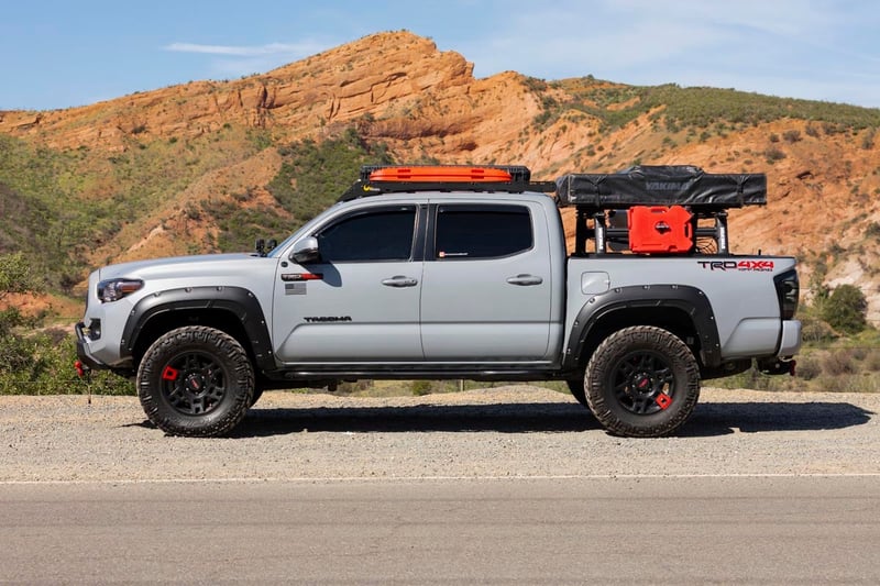 RC Defender Fender Flares | 089 Wind Chill | Toyota Tacoma 2WD/4WD (2016-2023) (manufacturer page)