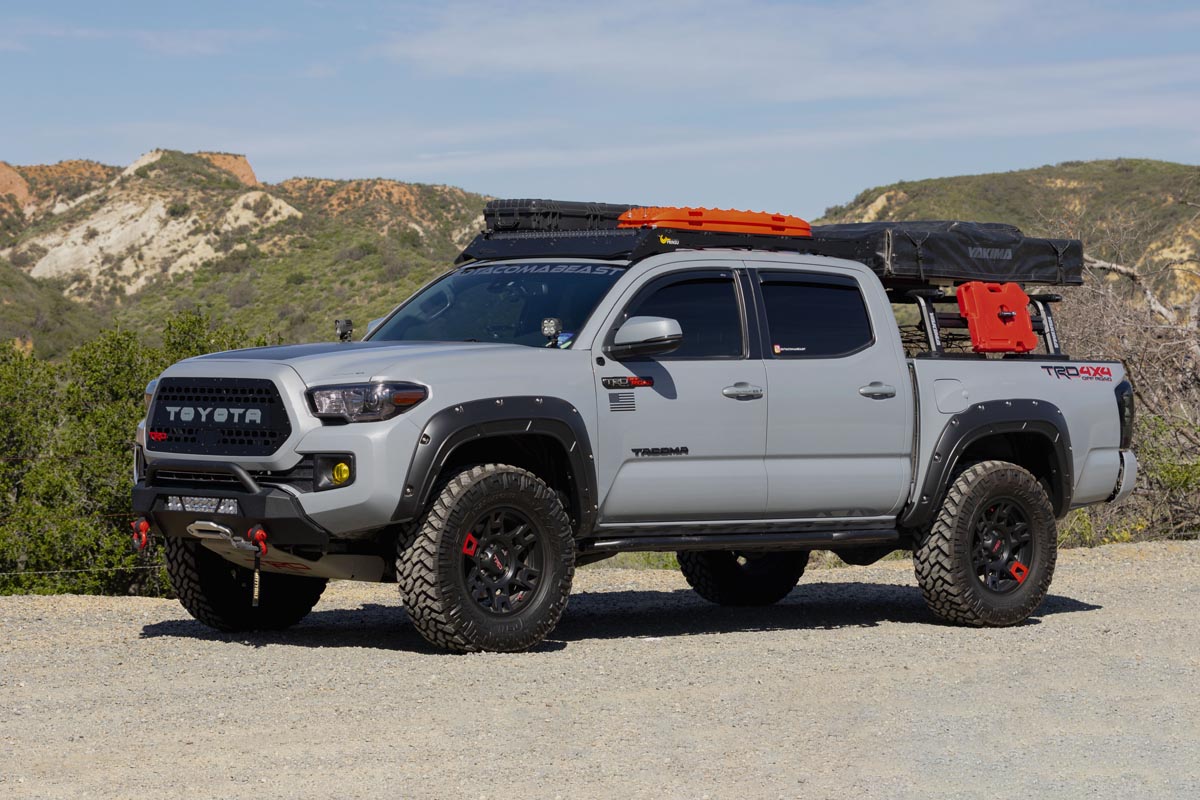 Defender Fender Flares | 1J9 Celestial Silver Metallic | Toyota Tacoma (16-23) - Fender Flares (Image 2 of 6)
