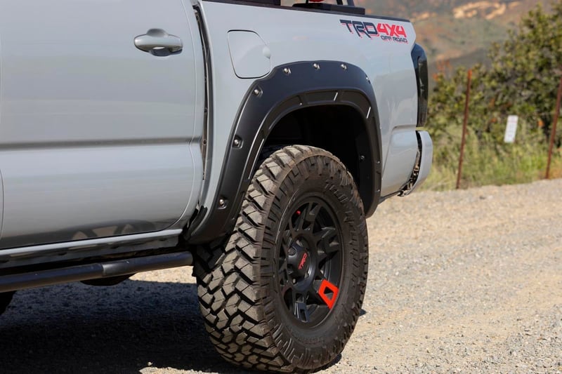 RC Defender Fender Flares | 089 Wind Chill | Toyota Tacoma 2WD/4WD (2016-2023) (manufacturer page)