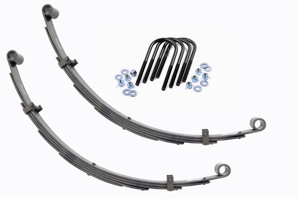 Rear Leaf Springs | 4" Lift | Pair | Toyota Land Cruiser FJ40 4WD (1964-1980) - Susp Accessories (Image 1 of 4)