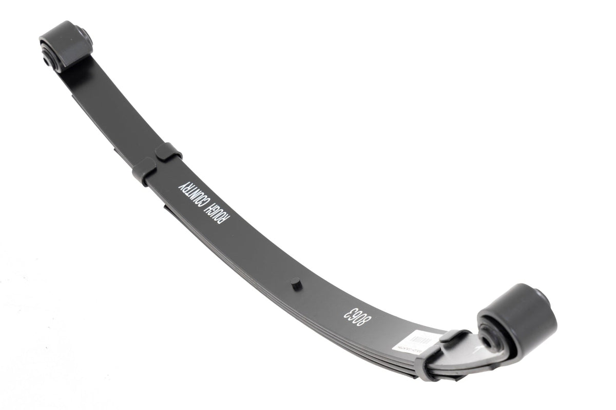 Rough Country 8063Kit Front Leaf Springs | Military Wrap | 4" Lift| Pair | Jeep Wrangler YJ (87-95) - Image 3