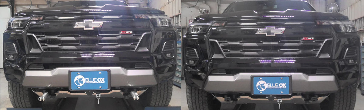 Blue Ox BX1758 23C Canyon/Colorado(Excl Bison)(W/O Offroad Bumper)15X30.375In Baseplate W/Removable Tabs | Chevy Colorado / GMC Canyon - Image 1
