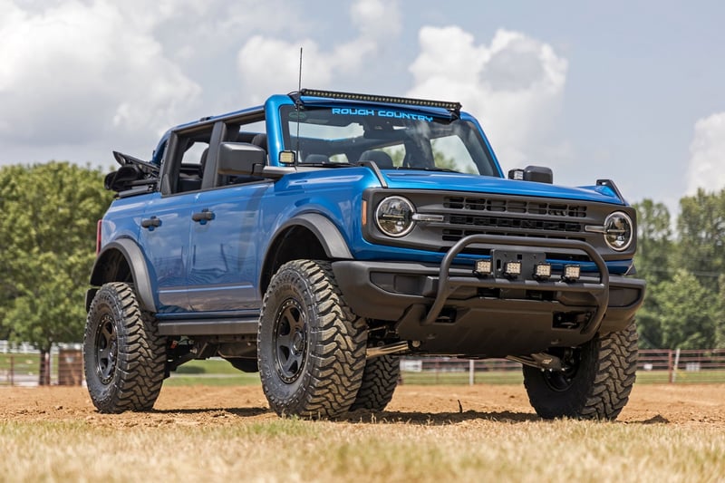 RC LED Light Kit | Ditch Mount | 2" Spectrum Pair | Spot Pattern | Ford Bronco (21-26) (manufacturer page)