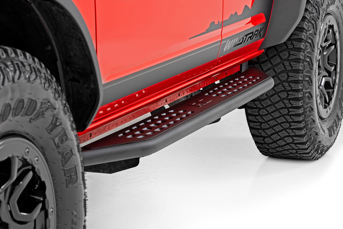 Rough Country 14007 OV2 Running Boards | Side Step Bars | 4-Door | Ford Bronco 4WD (2021-2026) - Image 4