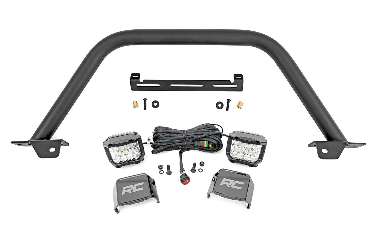 Safari Bar | 3" OSRAM (Pair) | Wide | OE Modular Steel | Ford Bronco (21-26) - Bull Bars (Image 1 of 6)
