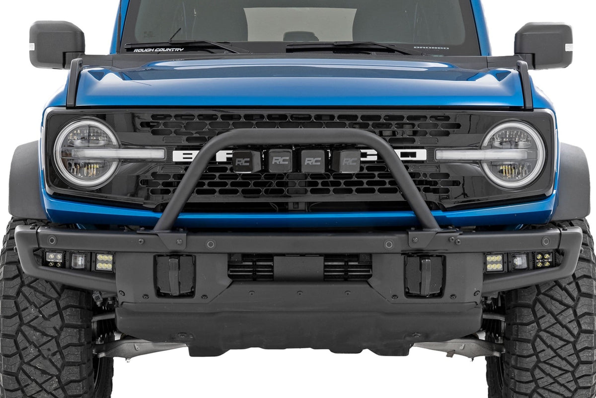 Safari Bar | 3" OSRAM (Quad) | Wide | OE Modular Steel | Ford Bronco (21-26) - Bull Bars (Image 3 of 3)