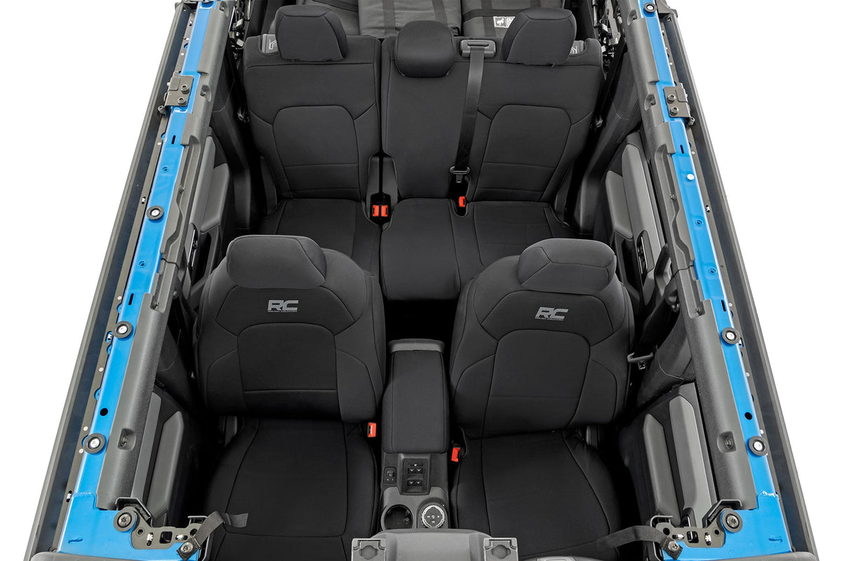 Seat Covers | Bucket Seats | FR & RR | Ford Bronco 4WD (2021-2026) - Interior & Mats (Image 1 of 5)