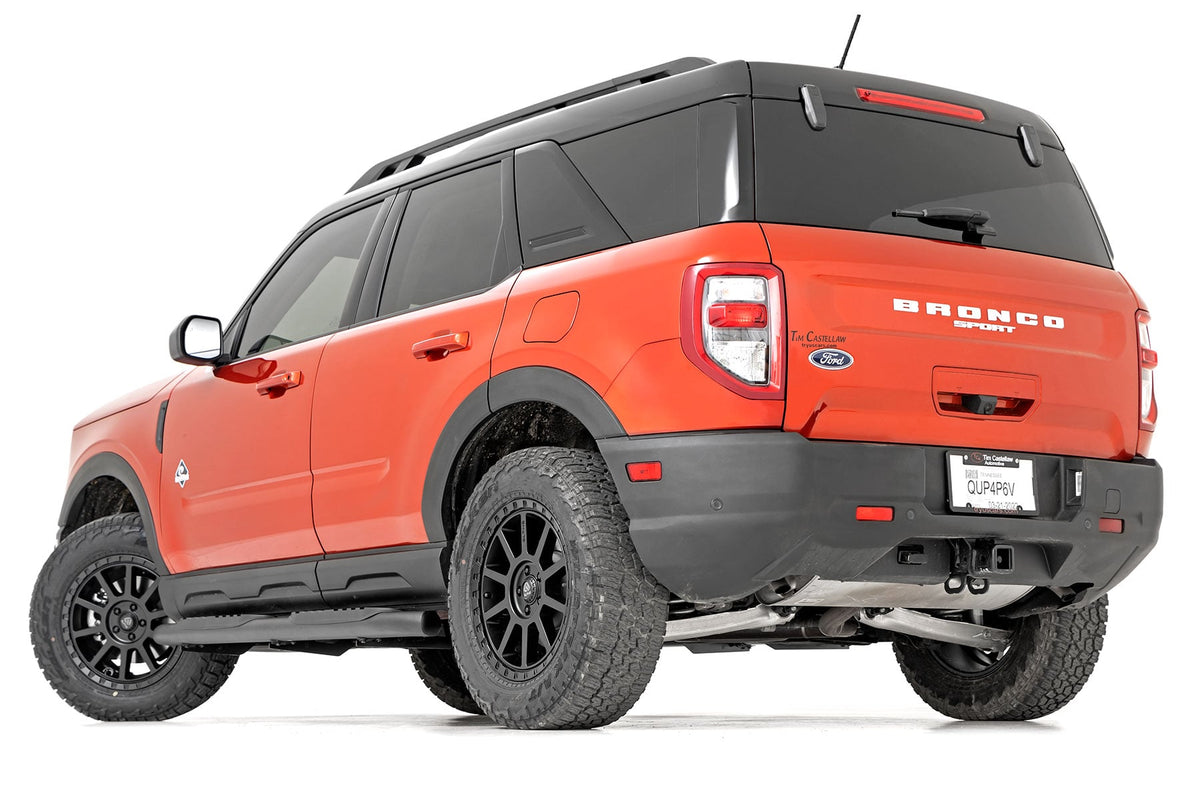 Oval Nerf Steps | Black | Ford Bronco Sport 4WD (2021-2026) - Steps & Runningboard (Image 3 of 6)