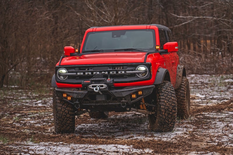 RC Tie Rod Upgrade Kit | Forged | Ford Bronco 4WD (2021-2026) (manufacturer page)