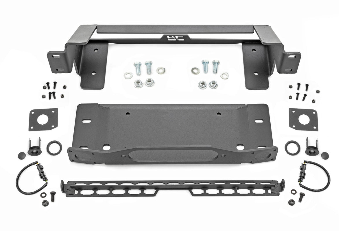 High Winch Mount | All Models | Ford Bronco 4WD (2021-2026) - Winches & Acc (Image 1 of 6)