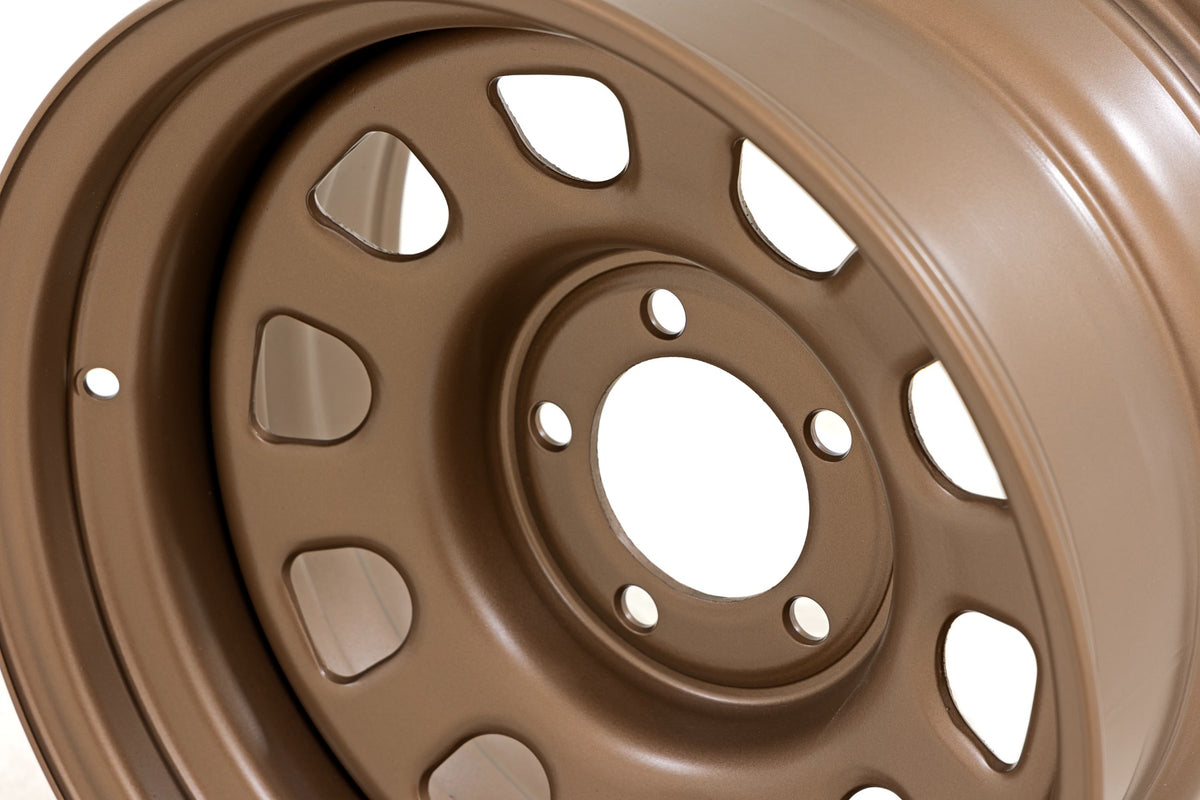 Steel Wheel | Bronze | 16x8 | 6x5.5 | 4.25 Bore | -12 - RC Wheels (Image 5 of 5)