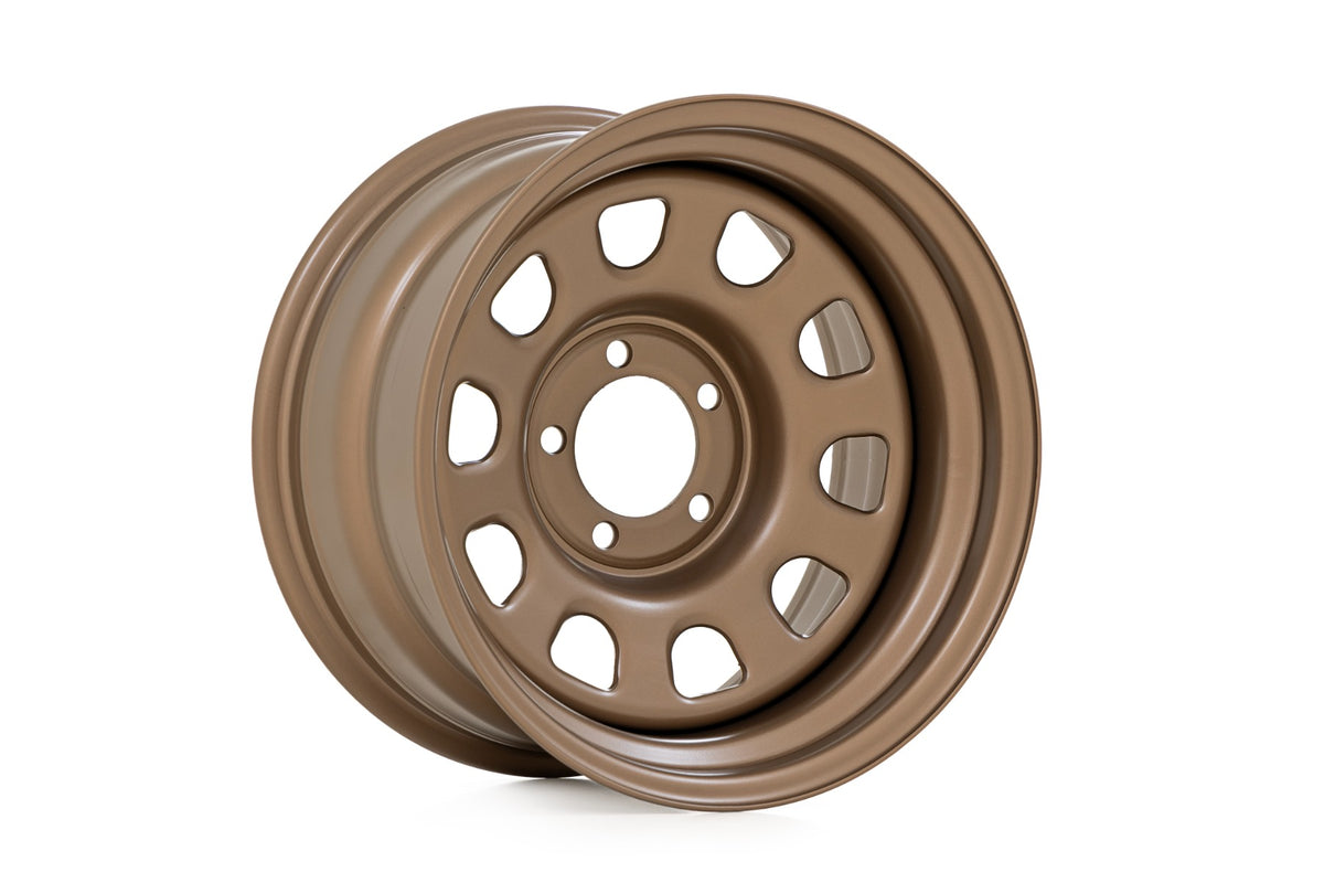 Steel Wheel | Bronze | 15x10 | 5x4.5 | 3.30 Bore | -39 - RC Wheels (Image 3 of 5)