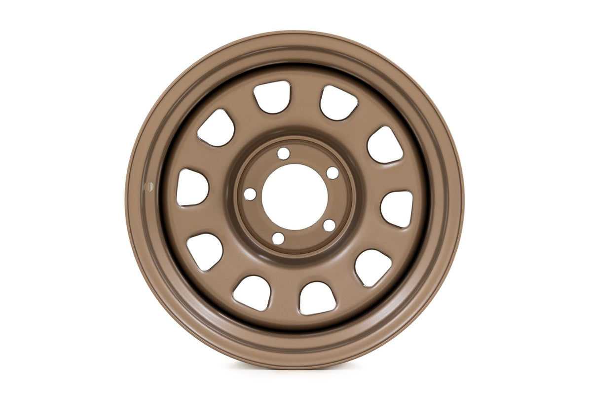Steel Wheel | Bronze | 15x10 | 5x4.5 | 3.30 Bore | -39 - RC Wheels (Image 2 of 5)